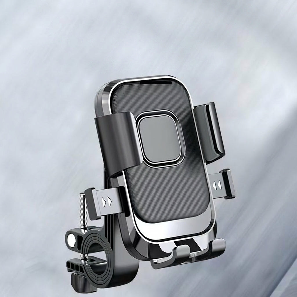 Anti-Vibration Phone Mount for Motorcycle E-Bike Scooter Cycling GPS Stand