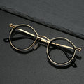 Vintage Round Metal Eyeglass Frames