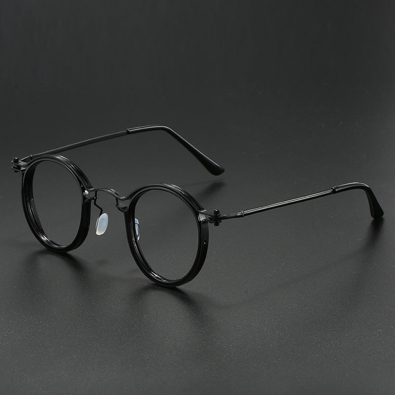 Vintage Round Metal Eyeglass Frames